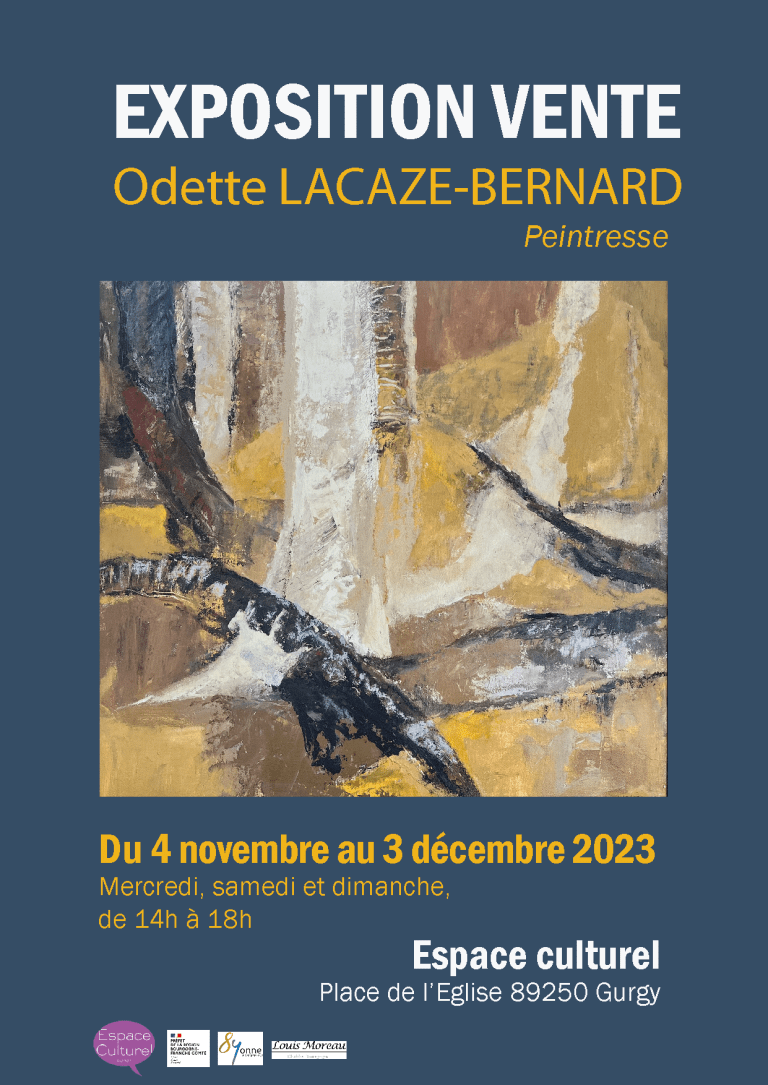 Gurgy - odette Lacaze-Bernard - affiche