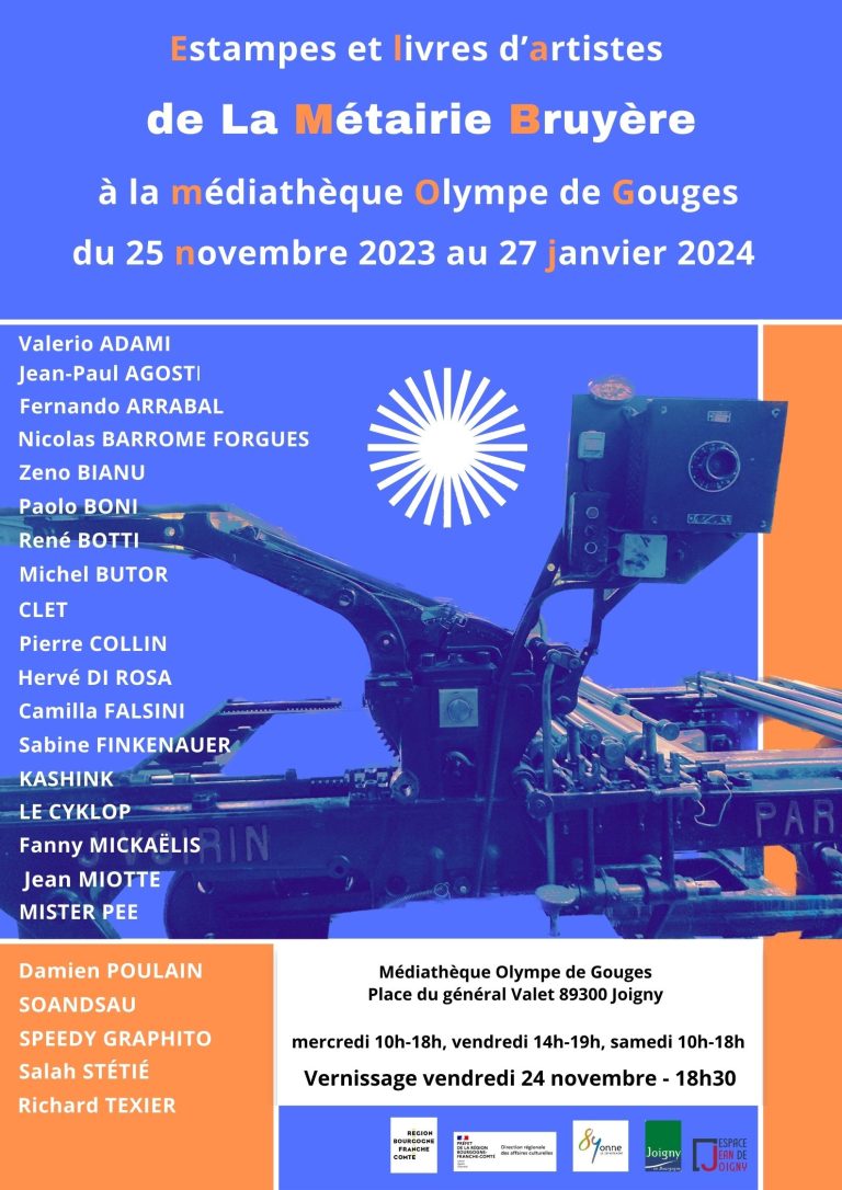 Affiche Métairie Bruyère