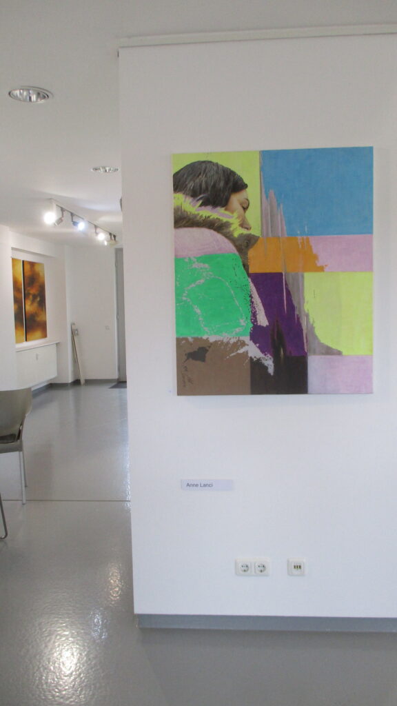 Anne Lancy - Angelique Acryl sur toile A.Lanci 2026 Galerie SK Solingen -@C.Bruley