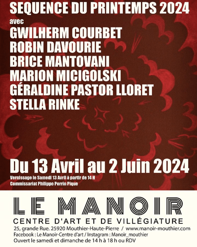Manoir mouthier printemps 2024