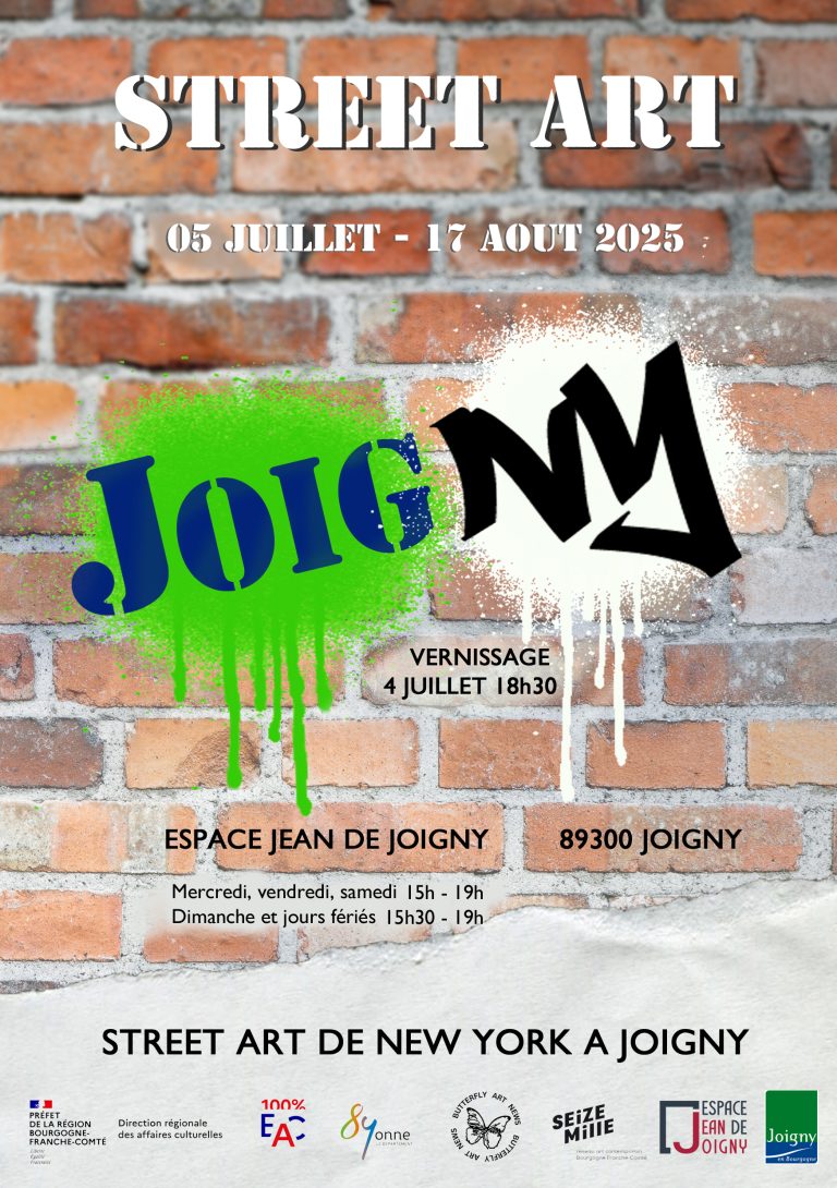 AFFICHE STREET ART JOIGNY