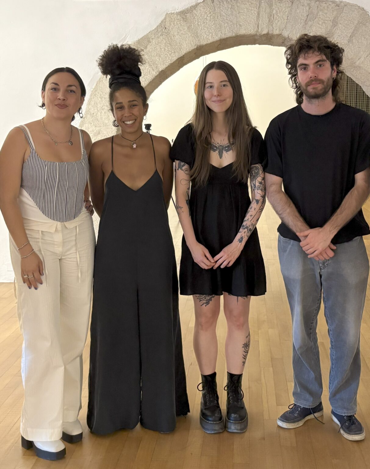 Maeva Totolehibe, Magalie Vaz, Lucie Drazek, Tanguy Barthelet