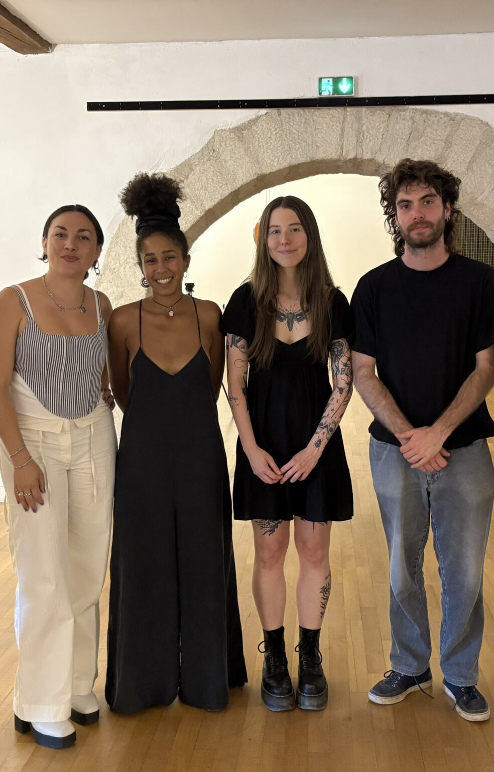 Maeva Totolehibe, Magalie Vaz, Lucie Drazek, Tanguy Barthelet