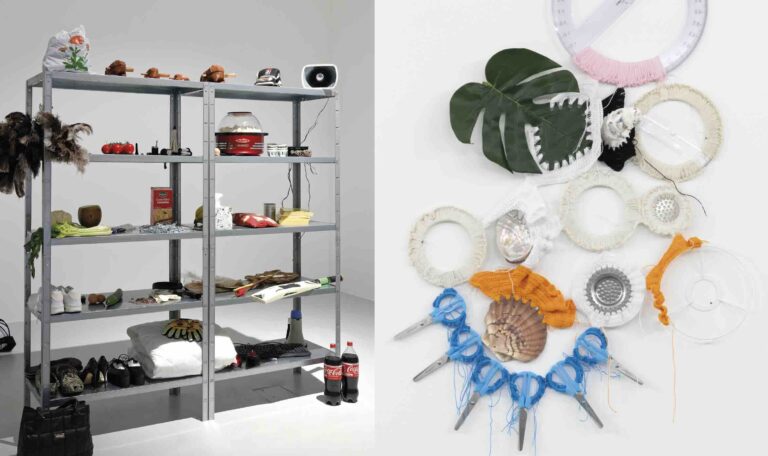 Assemblage 1, 80 x 50cm, 2023 Courtesy de l’artiste Silvana Mc Nulty et Galerie Florence Loewy, Paris. © ADAGP, Paris, 2026