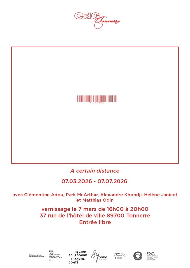 Affiche A certain distance